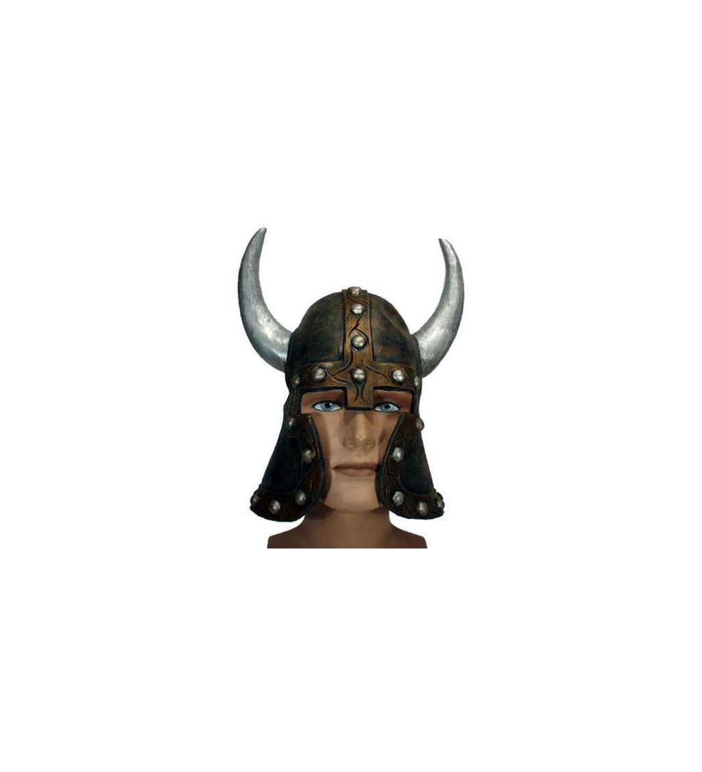 Vikingská helma z latexu