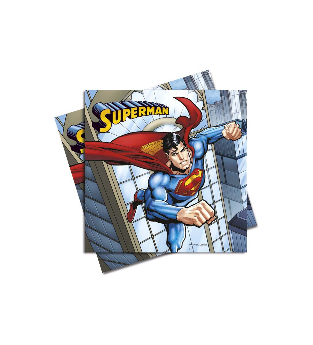 Superman - papírové ubrousky