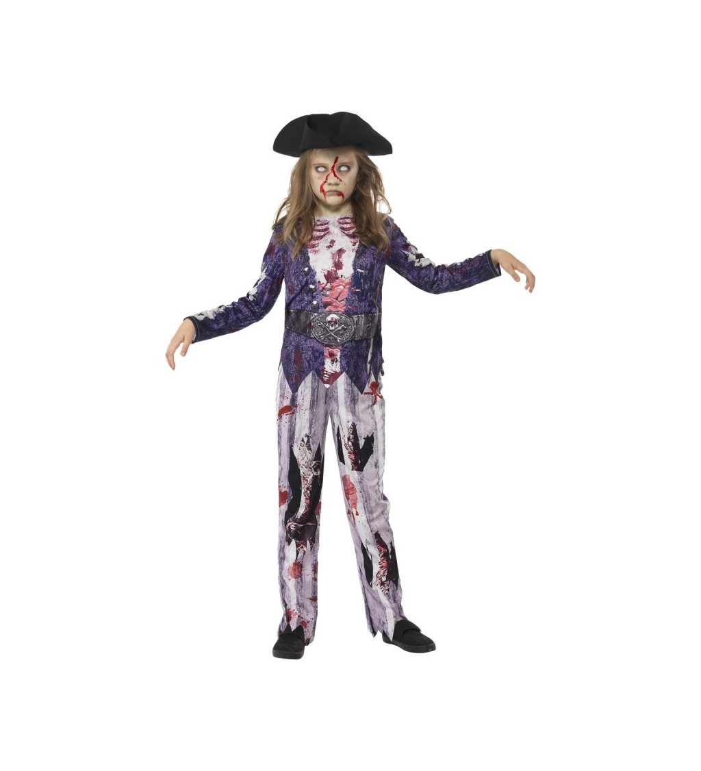 Kostým - zombie pirátka