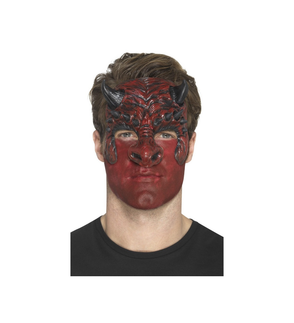 Nalepovací maska ďábla