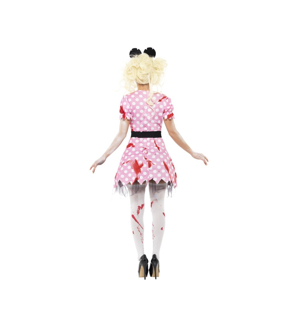 Kostým - zombie Minnie Mouse