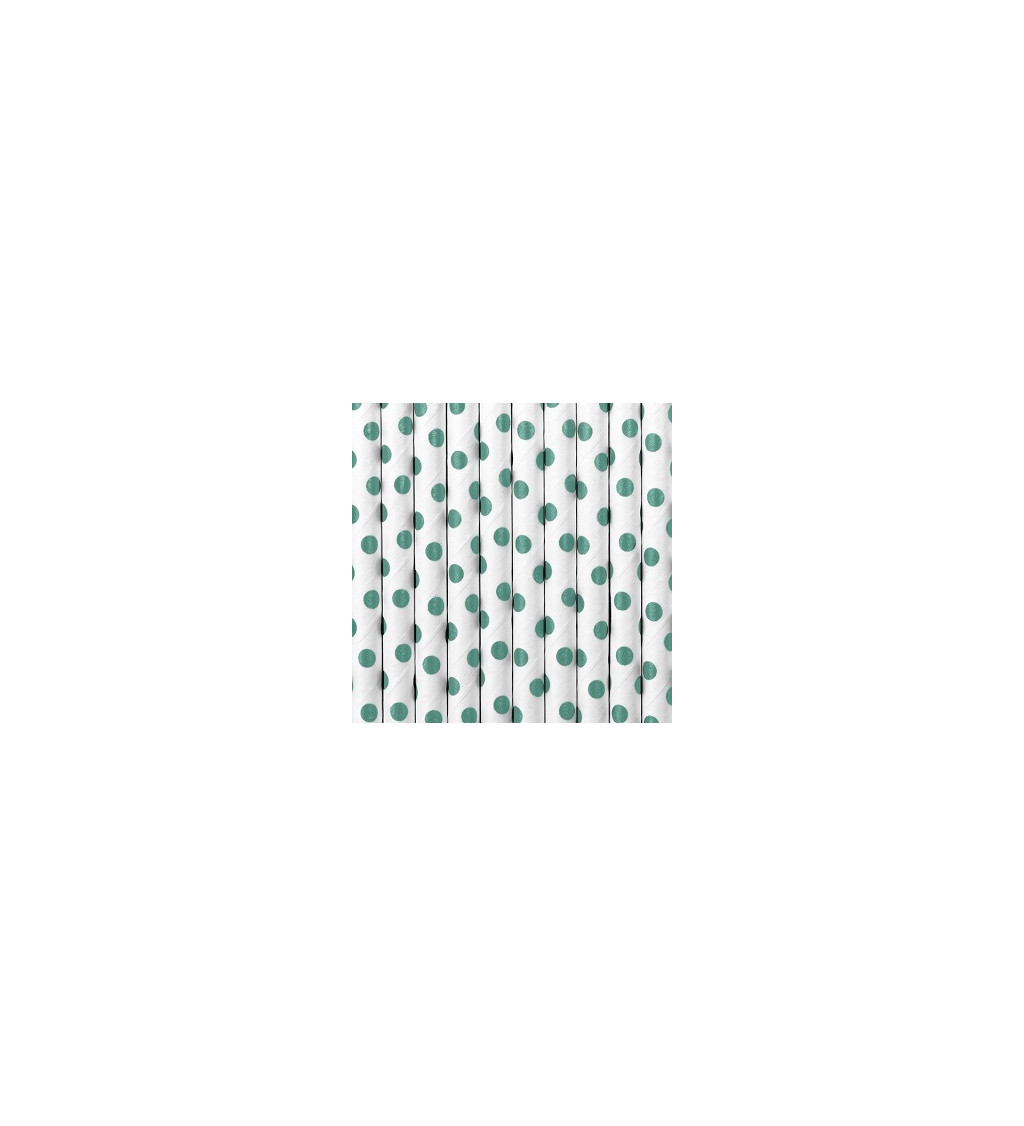 Brčka - zelené puntíky