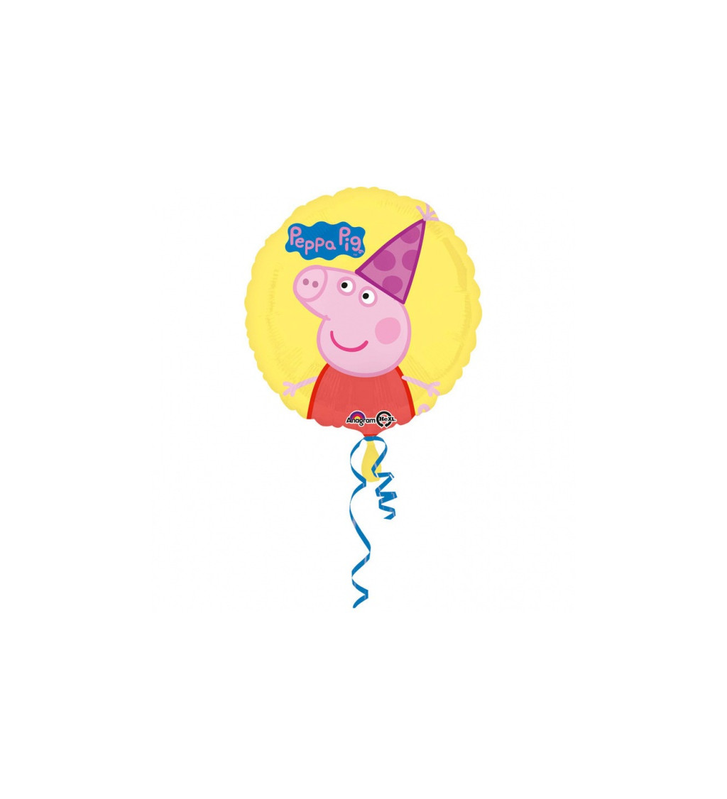 Pepina - kulatý fóliový balónek