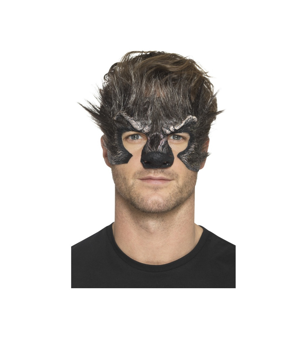 Maska vlkodlak - nalepovací