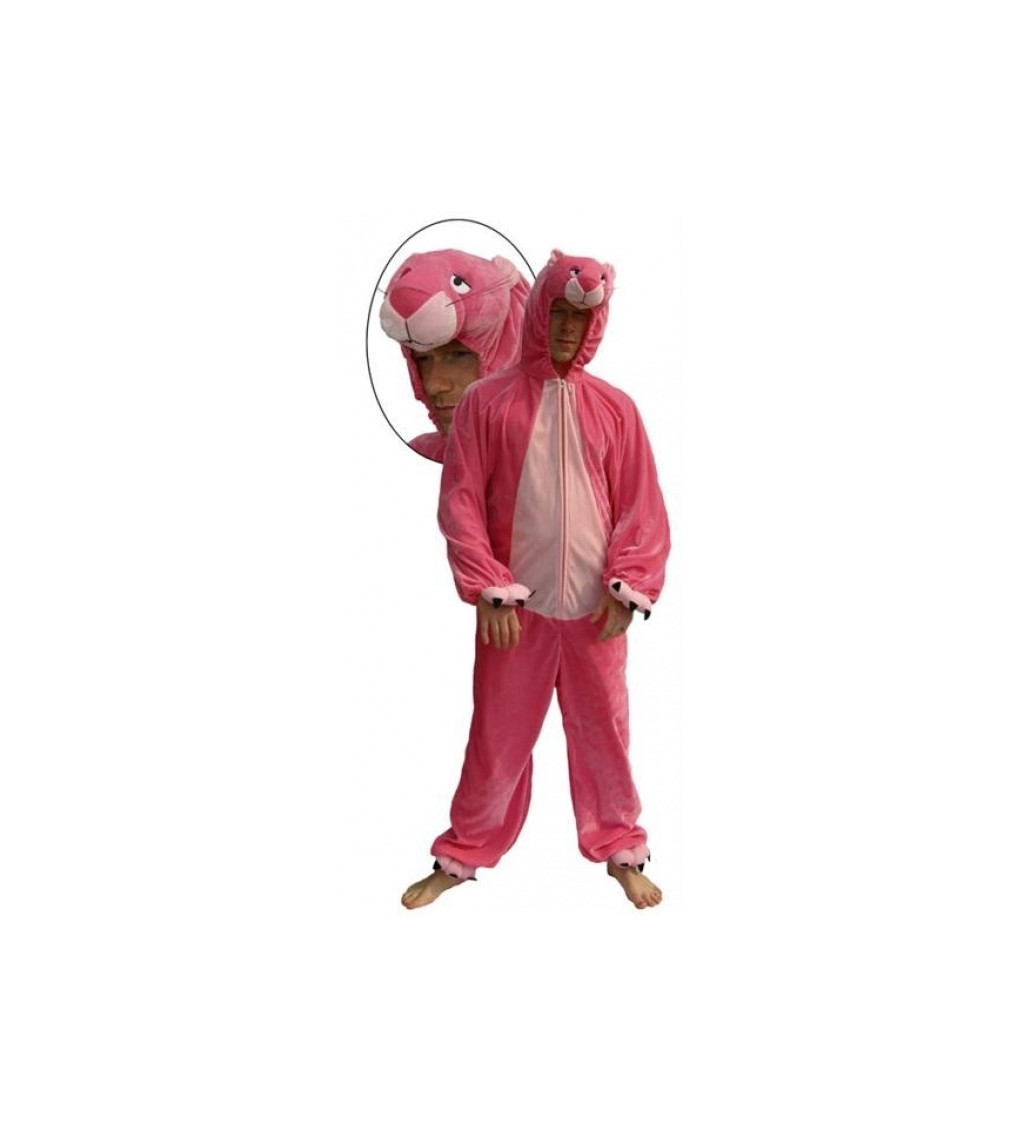 Kostým Maskot - Pink panter