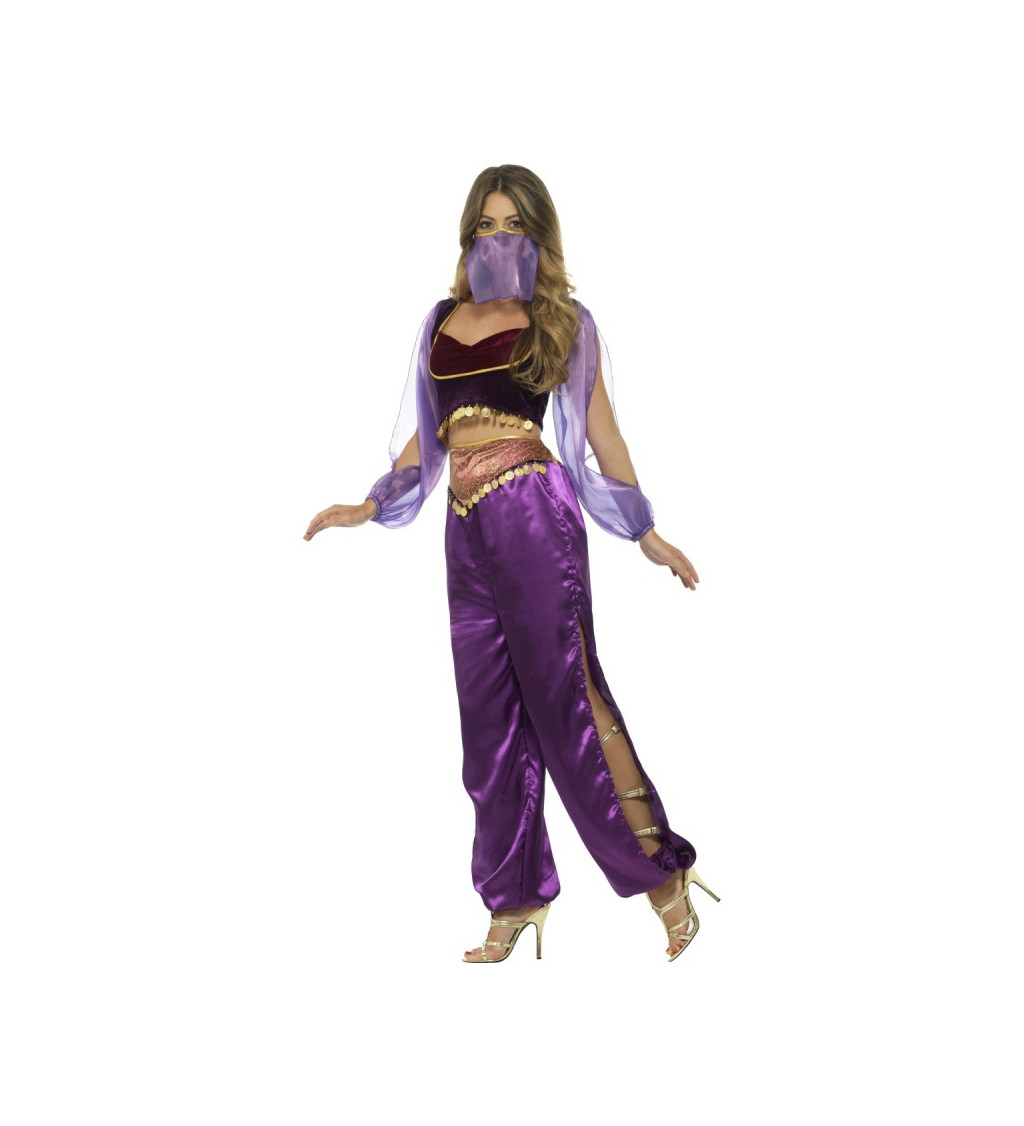 Kostým Arabská tanečnice - fialový