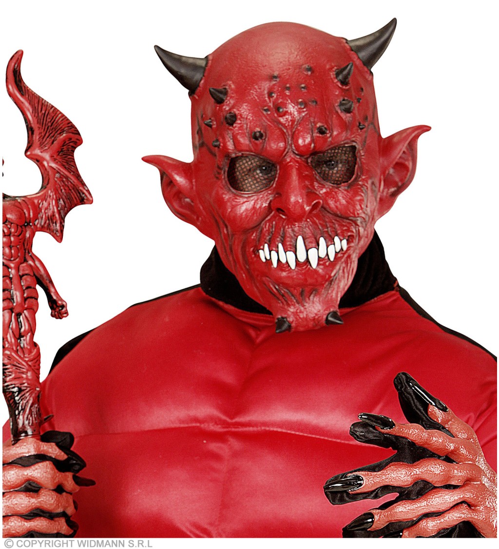 Latexová Maska - Pán pekel