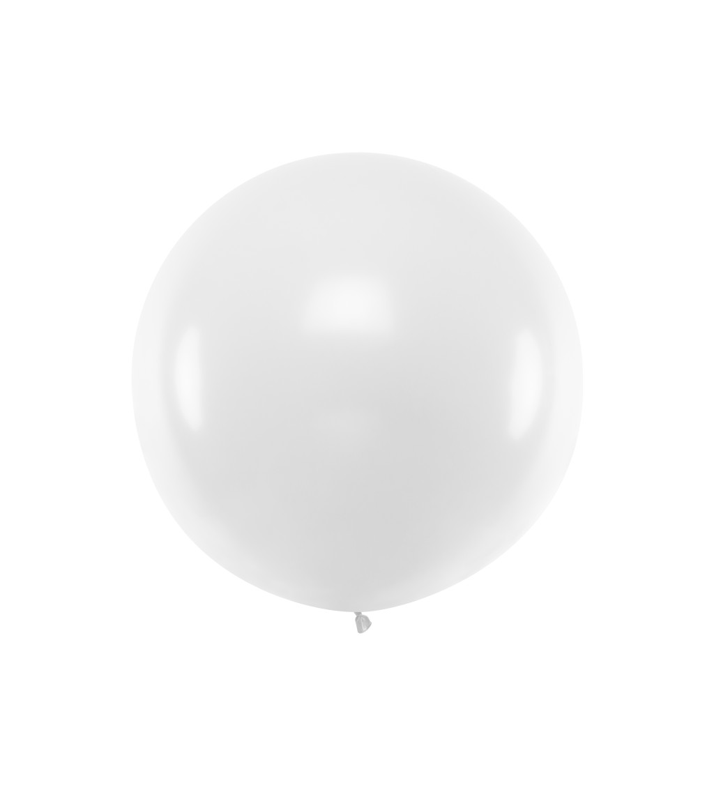 Obří balónek bílý