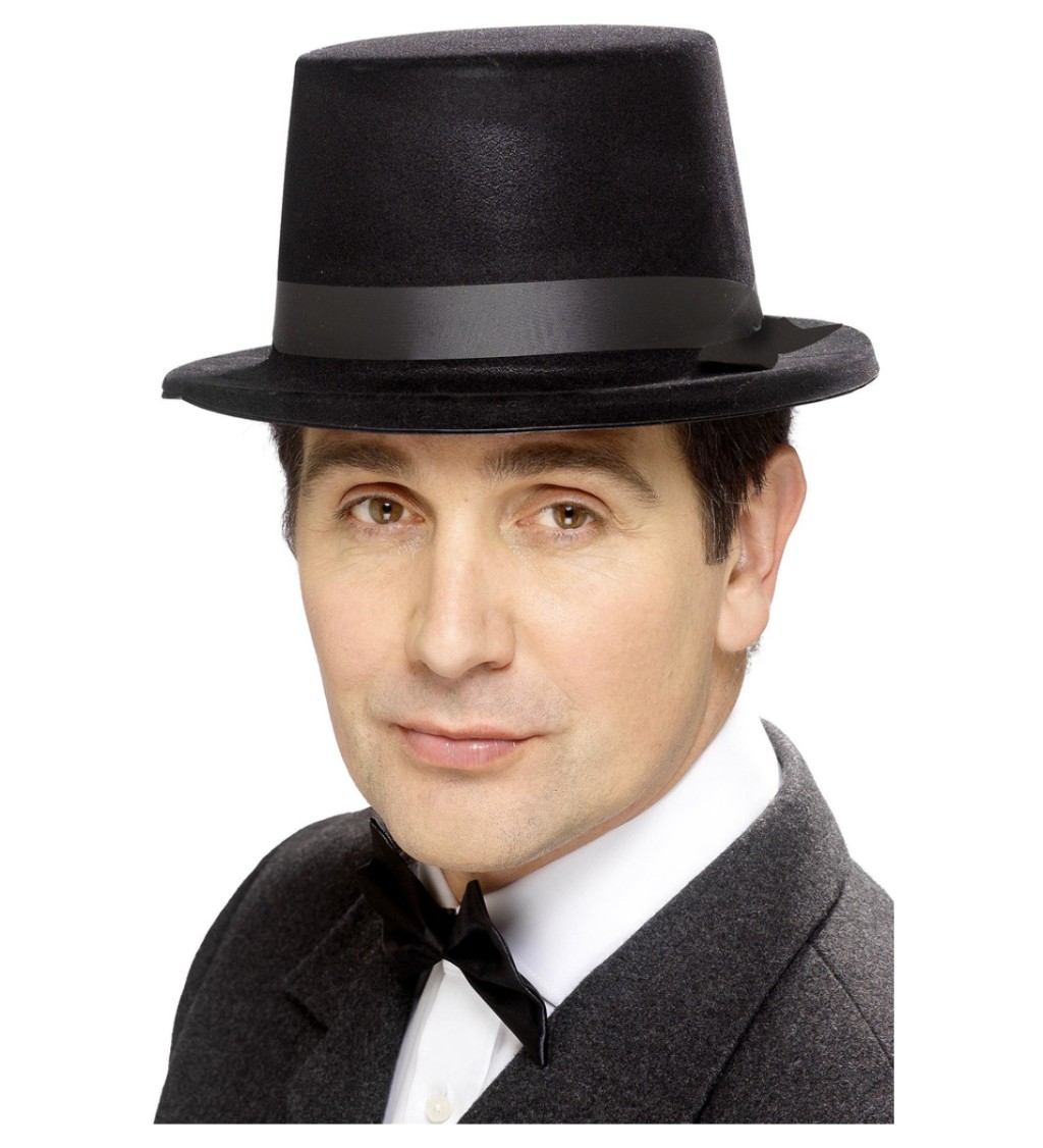Černý klobouk - gentleman