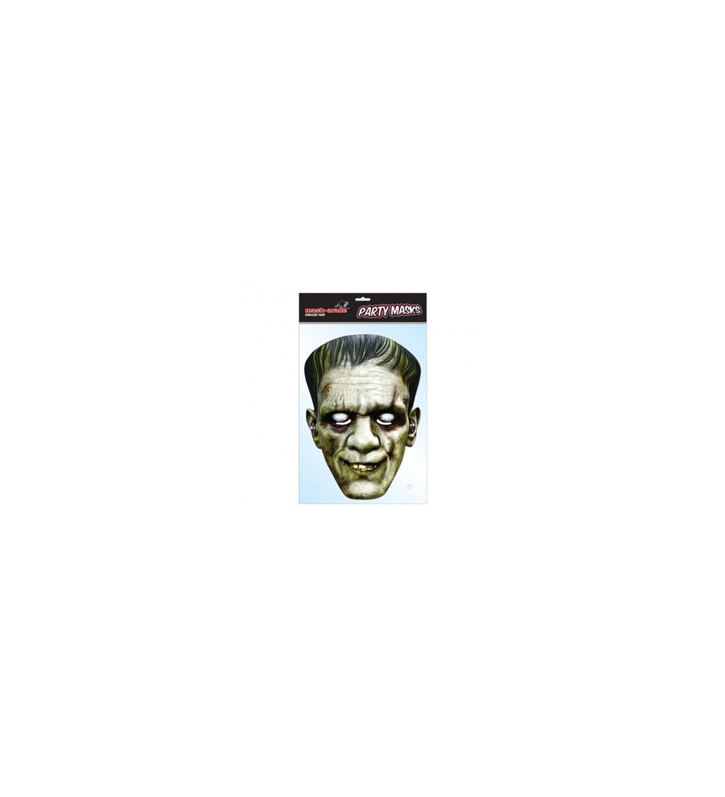 Papírová maska - Frankenstein