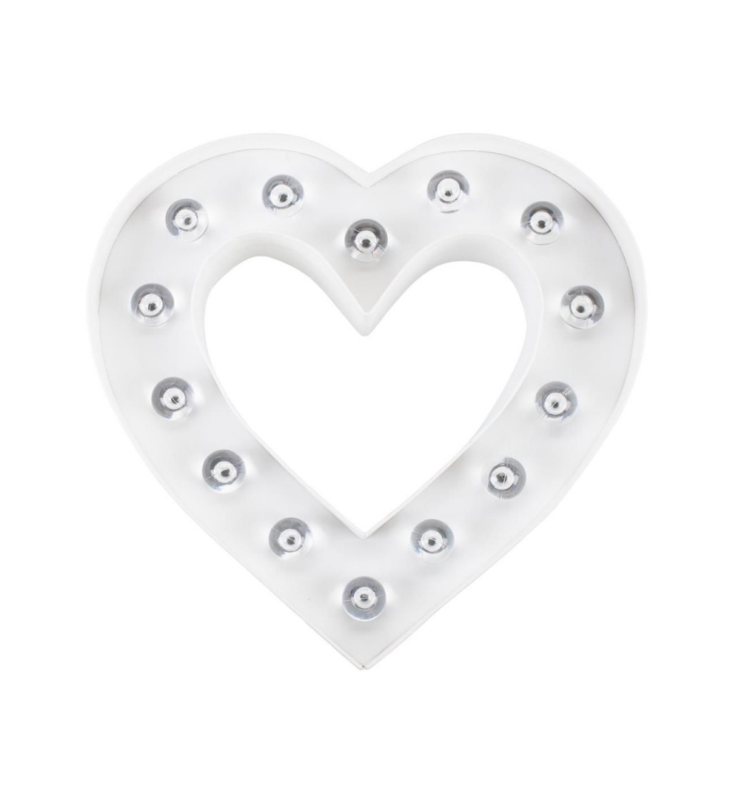 Svítící srdíčko