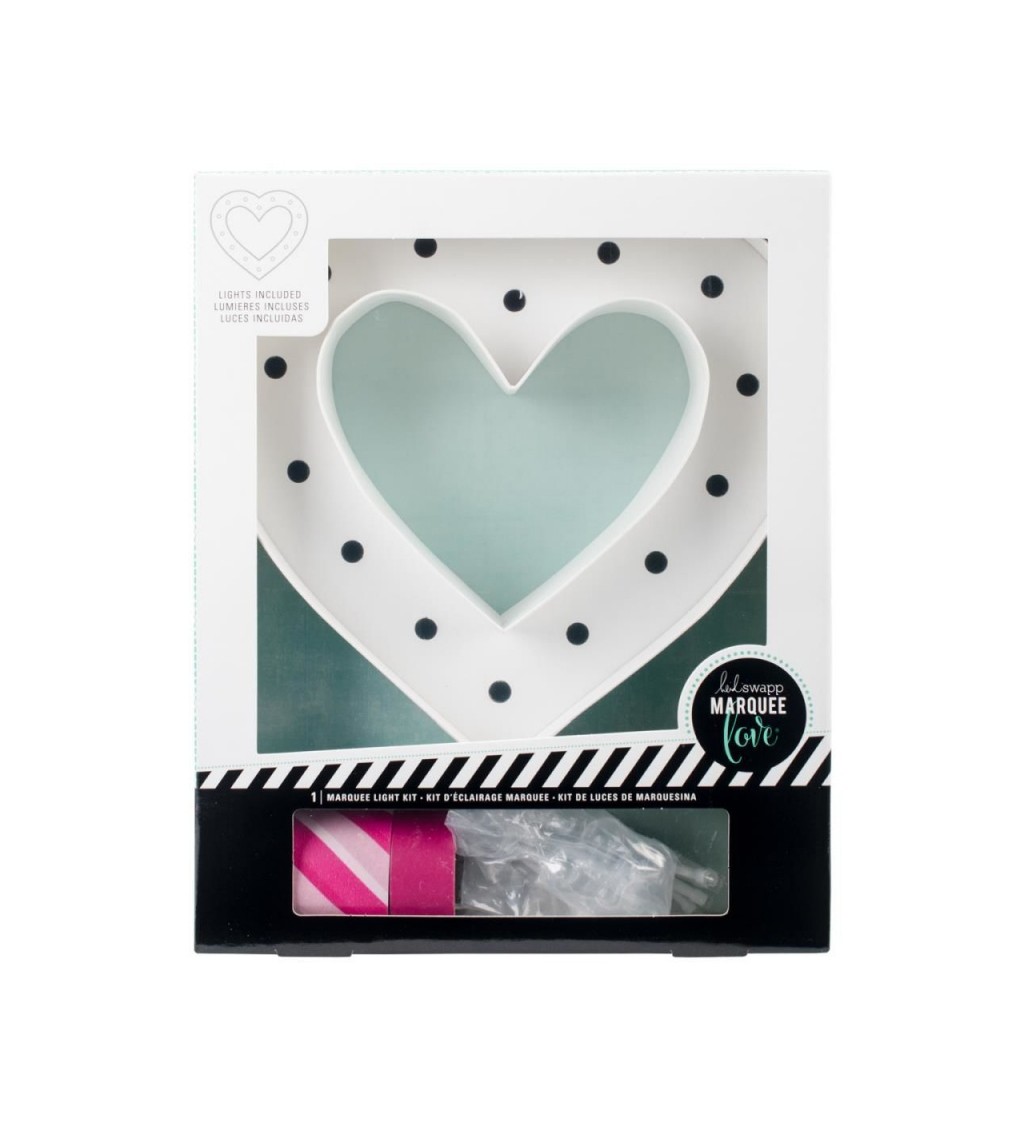 Svítící srdíčko