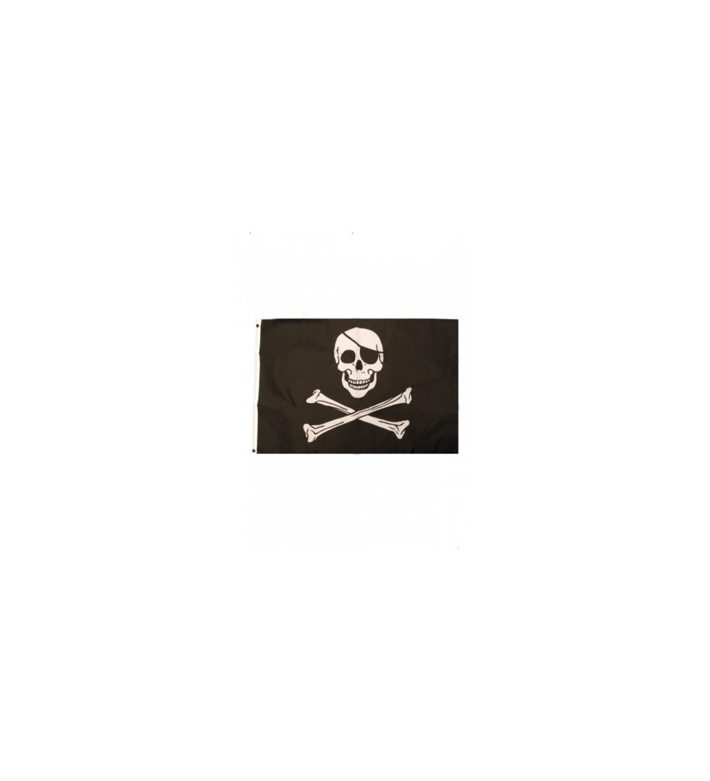 Pirátská vlajka - velká