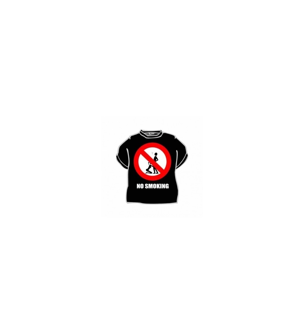 Vtipné triko - NO SMOKING