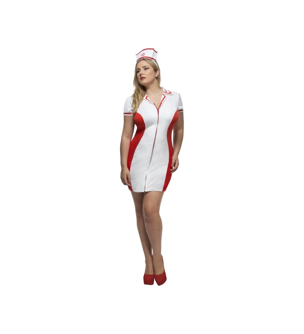 Dámský kostým - Zdravotní sestřička XL+