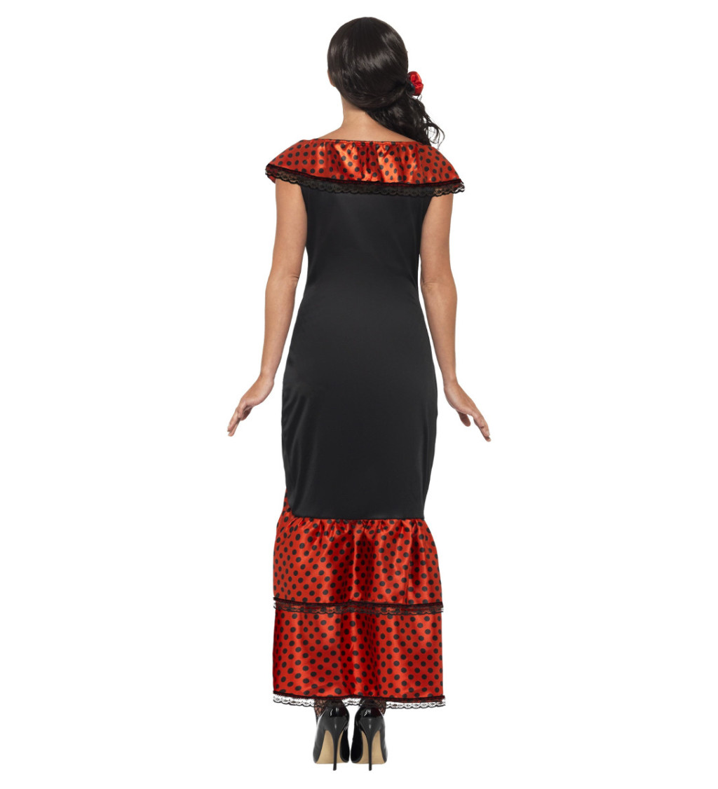 Dámský kostým - Tanečnice Flamenco