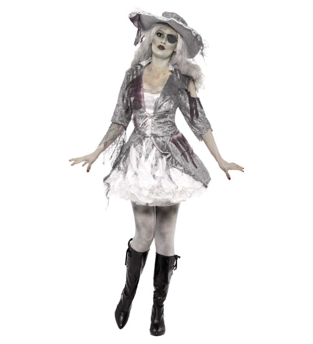 Dámský kostým - Duch pirátky