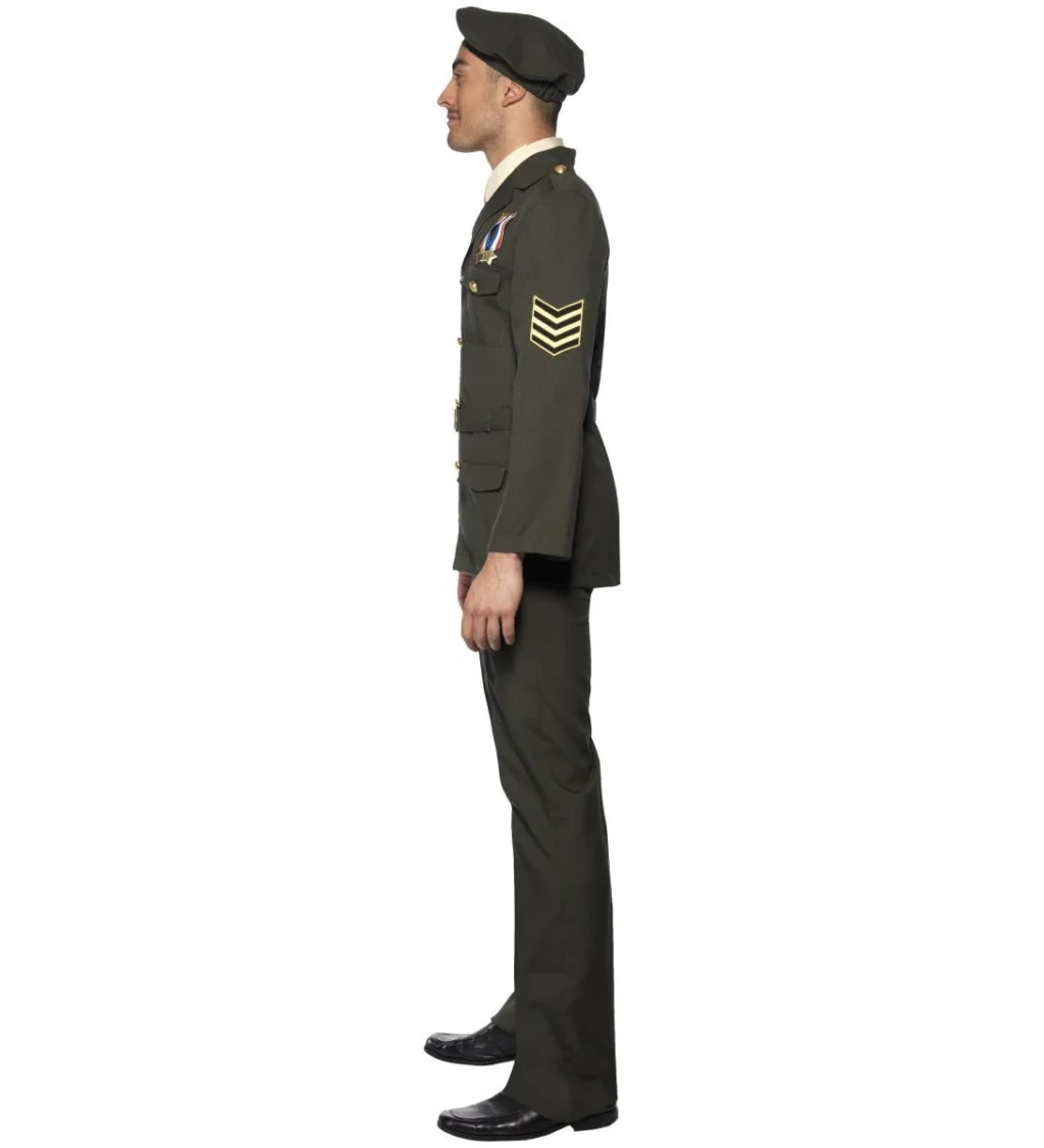 Kostým - Vojenský poručík