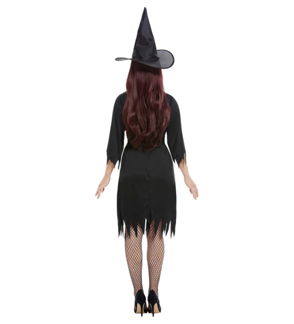 Kostým Čarodějnice - krátké šaty
