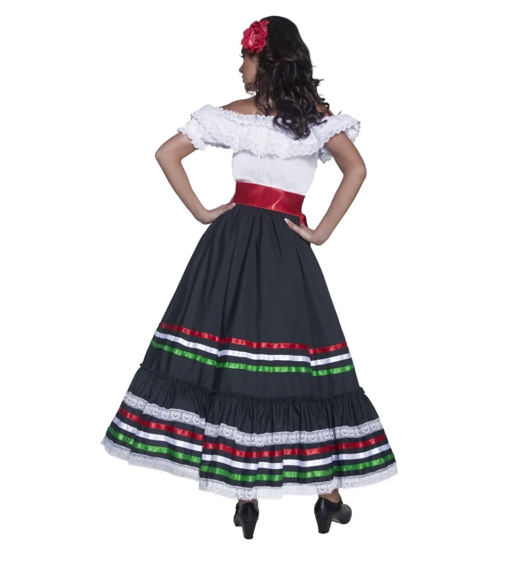 Dámský kostým - Mexičanka deluxe