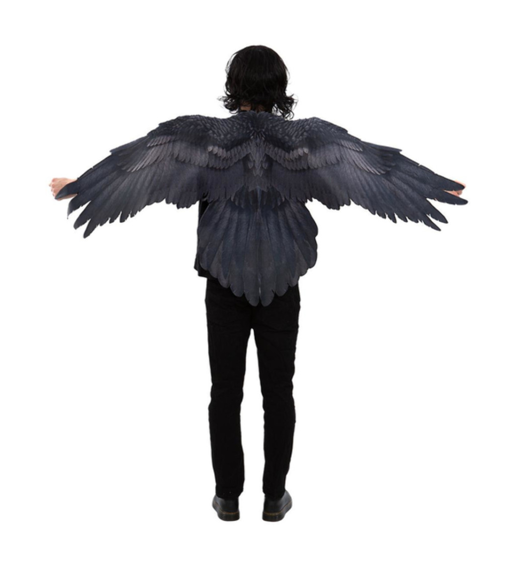 Dámský plášť a křídla