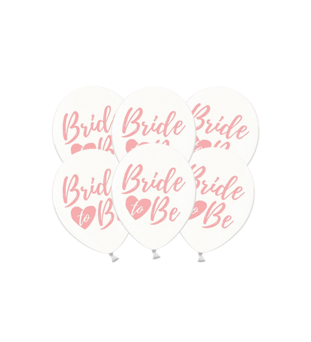 Balónky- Bride to Be 6 ks