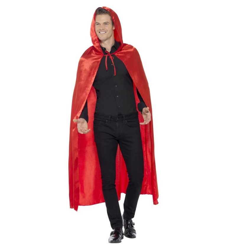 Červený plášť s kapucí