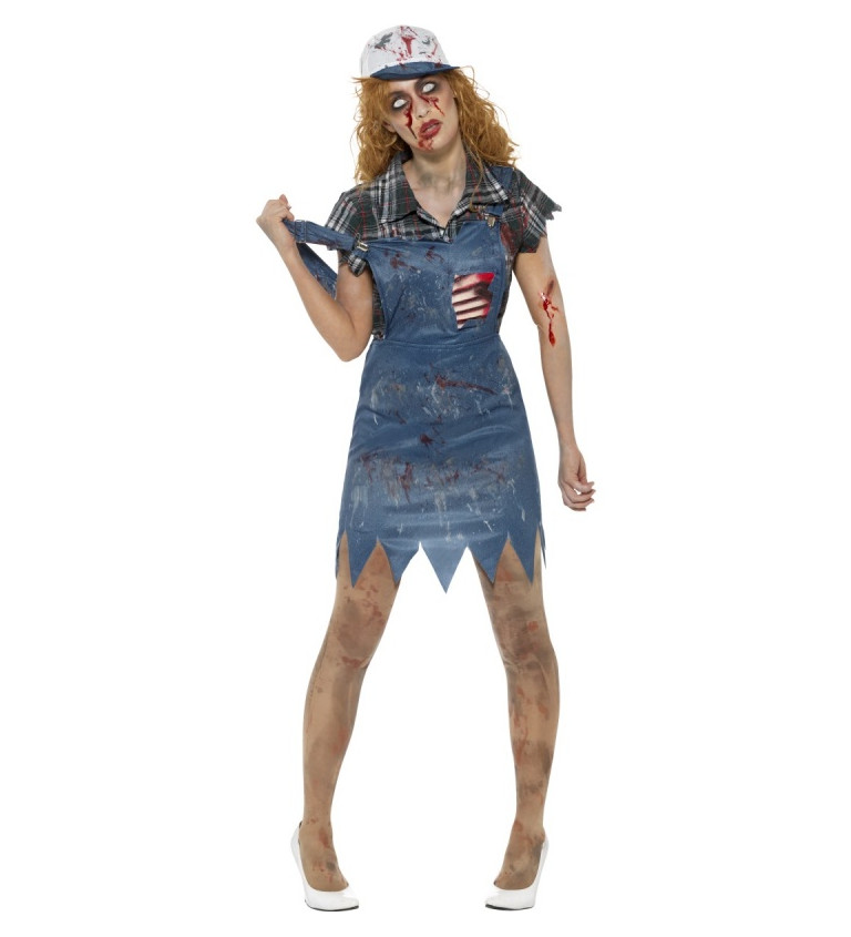 Kostým - Zombie vesničanka