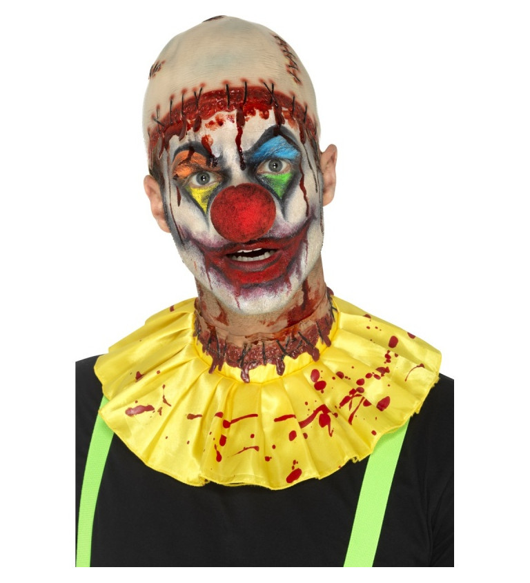 Strašidelný klaun - doplňky na obličej