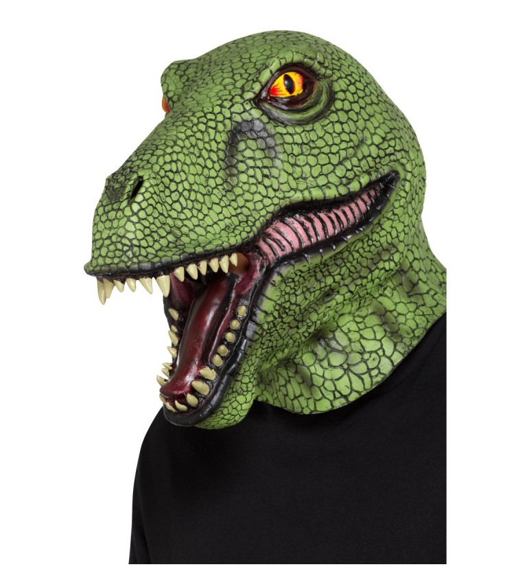 Latexová Maska - Dinosaurus