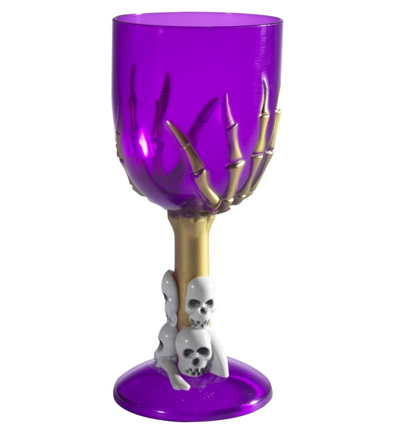Gotický pohár - fialový