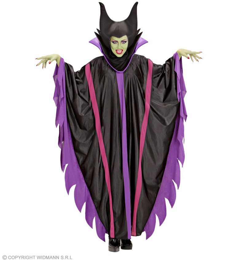 Dámský kostým Maleficia - pohádková čarodějnice