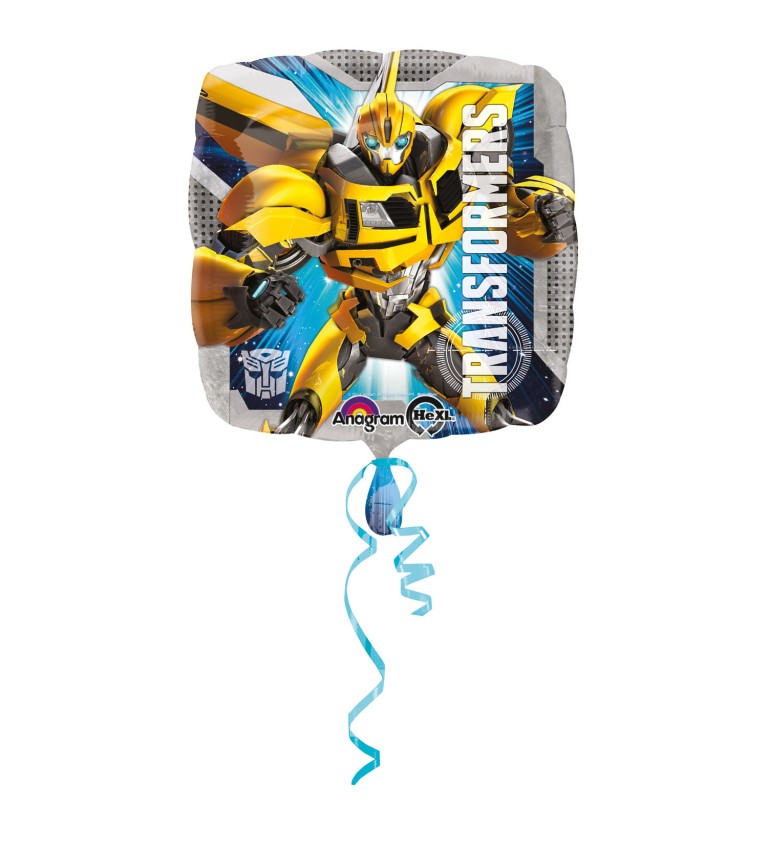 Čtvercový balónek Transformers