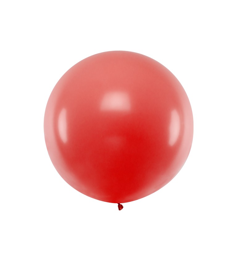 Obří balónek červený