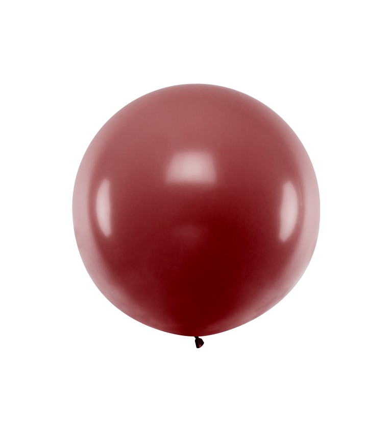 Balónek 1m - tmavě růžový