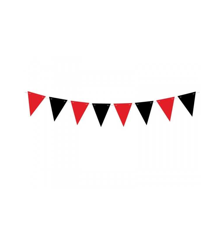 Pirátská vlaječková girlanda