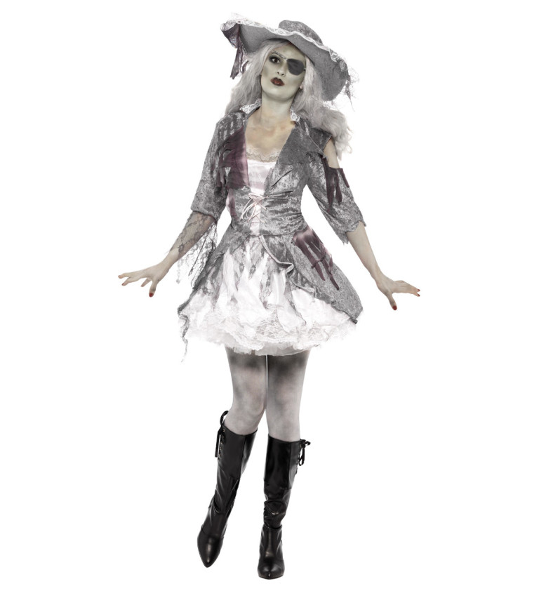 Dámský kostým - Duch pirátky