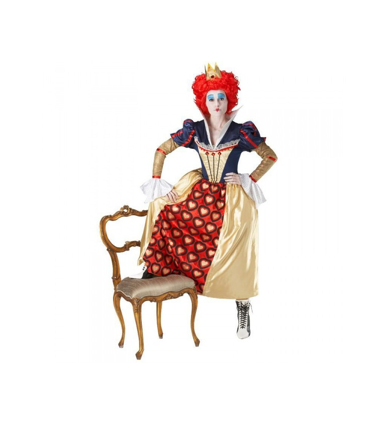 Dámský kostým - Srdcová královna