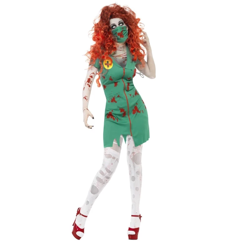 Dámský kostým - Zombie zdravotnice