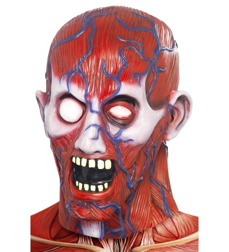Hororová maska -  člověk bez kůže