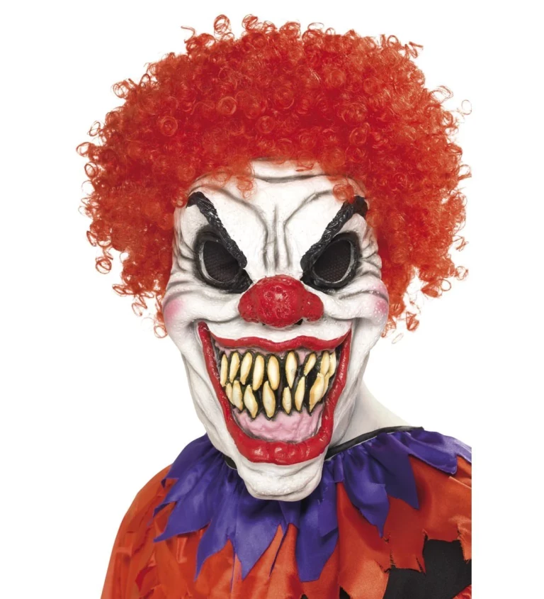 Maska - klaun s děsivými zuby II.