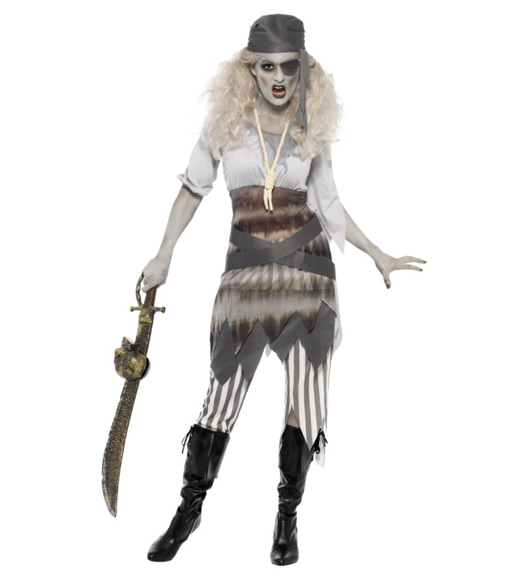 Dámský kostým - Duch pirátky I.