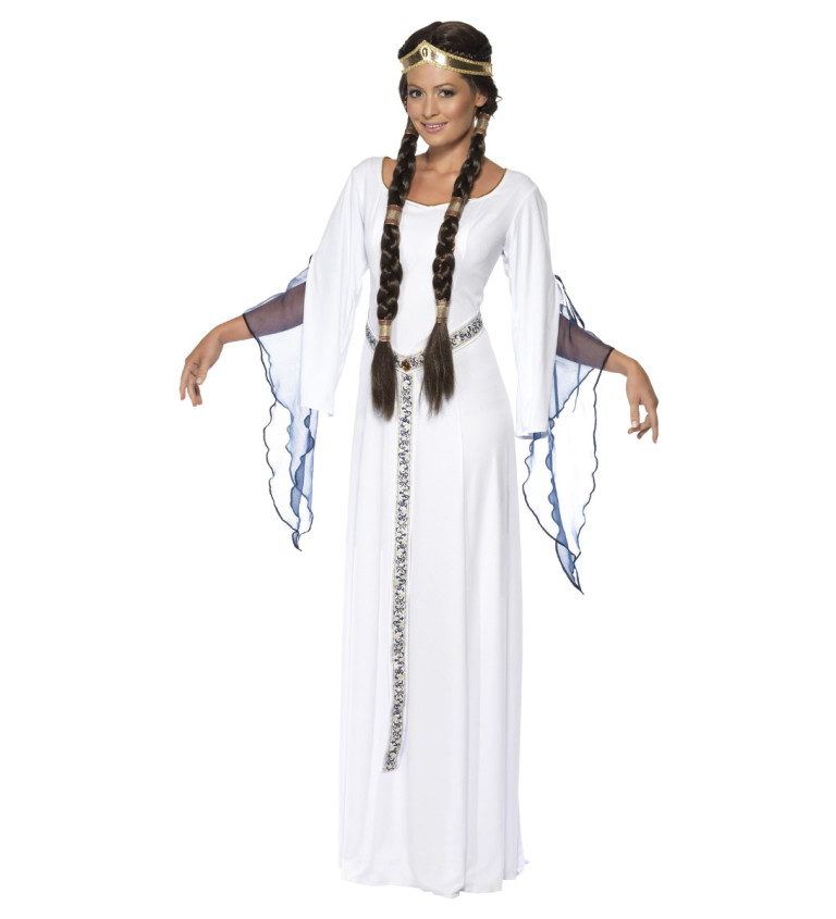 Dámský kostým - Bílá Královna
