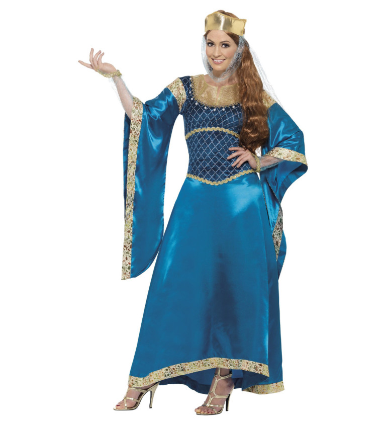 Dámský kostým - Modrá královna