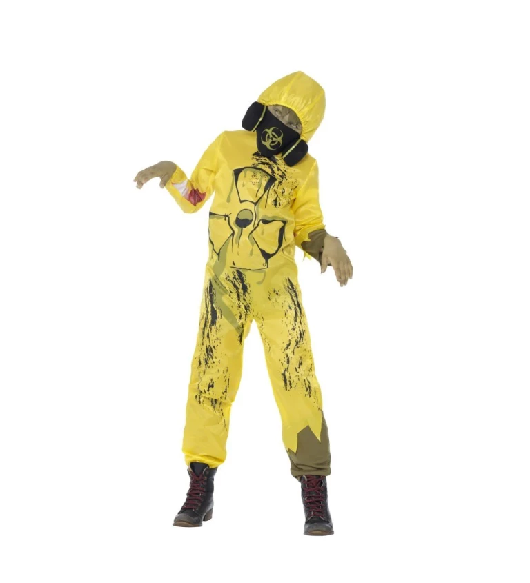 Kostým pro děti - Toxický hazard (zombie)