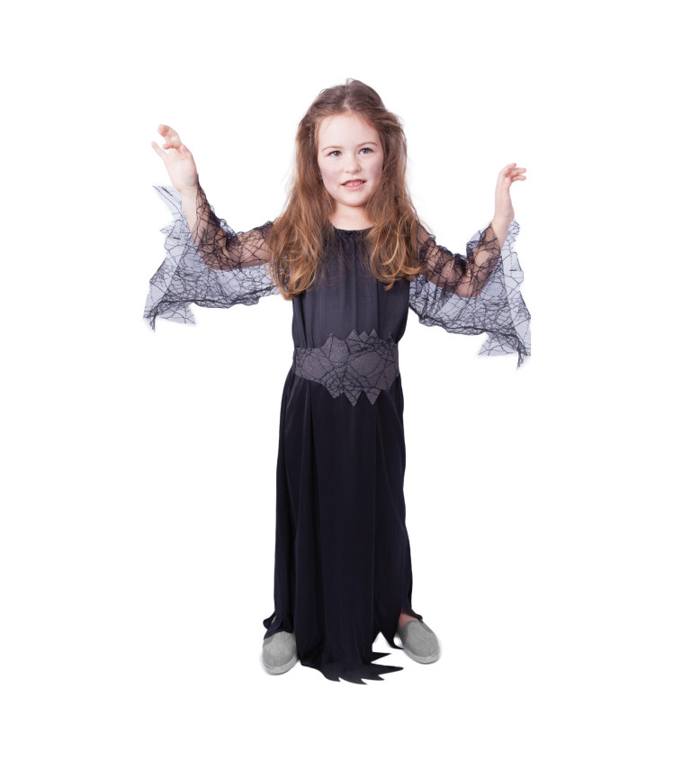 Dětský kostým - šaty - čarodějka